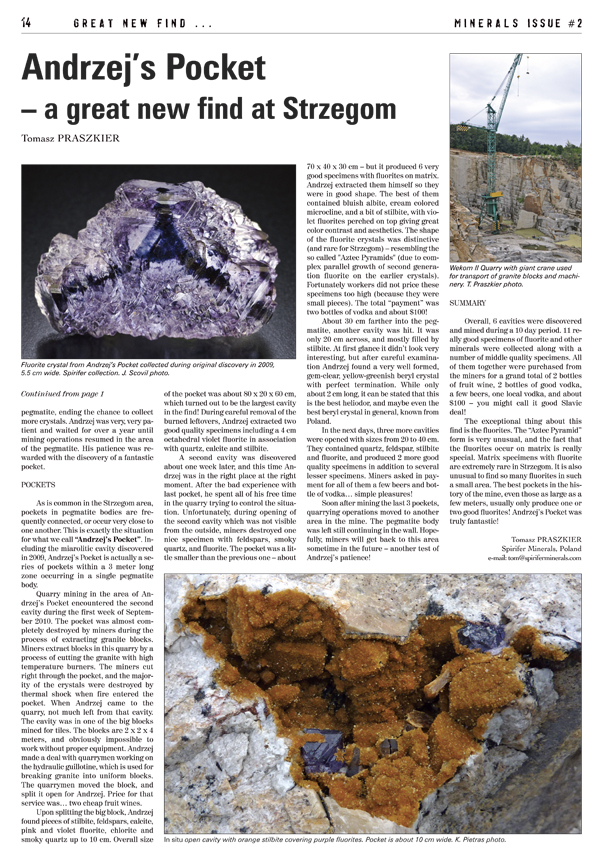 Jolyon Ralph - Minerals Newspaper - Issue 5