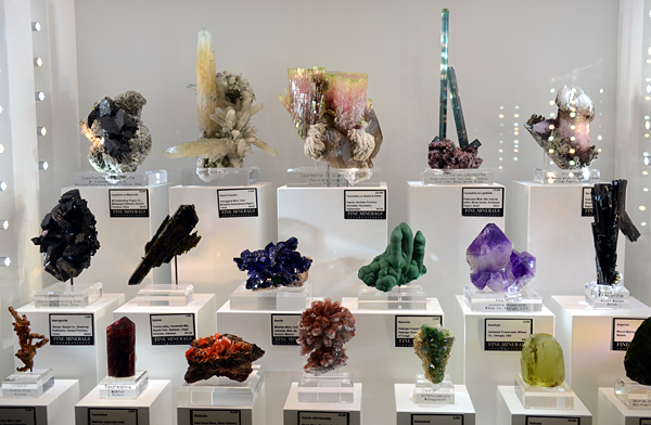 Her Mineral Collections Showing