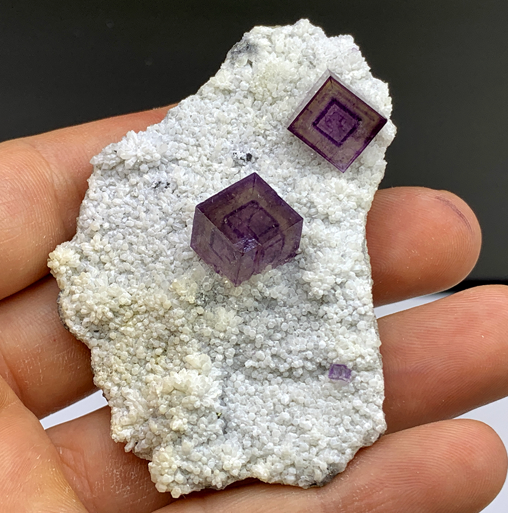 Fluorite Halide Mineral - 10 Unpolished Fluorescent Mineral Specimens